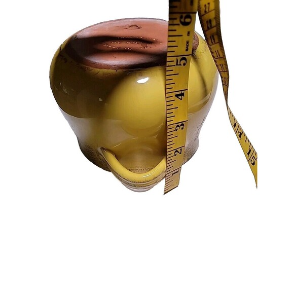 Vintage De Silva Pottery Yellow Terra Cotta Covered Stew/soup Serving Dish Italy - Picture 9 of 11